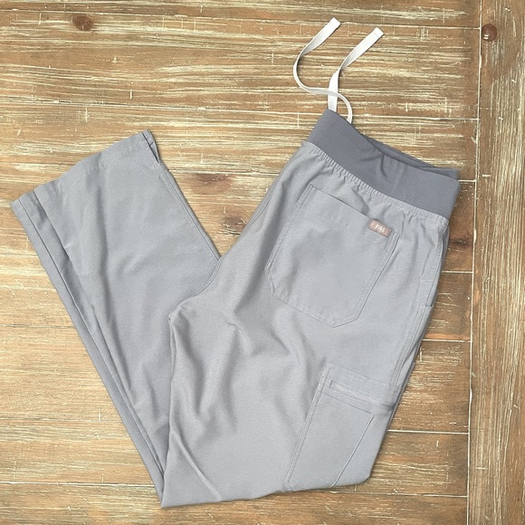 Figs Pants & Jumpsuits Figs Vapor Blue Yola 2 Scrub Pants Poshmark